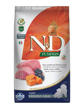 Farmina | N&D Puppy Pumpkin & Lamb & Blueberry MED-MAXI 26LB