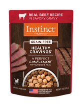 Instinct | Healthy Cravings Pouches | Tender Beef 24/3OZ