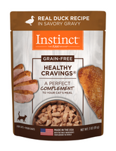 Instinct Cat | Healthy Cravings Pouches | Duck 24/3OZ