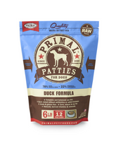 Primal Raw | Duck Patties 12LB