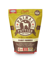 Primal Raw | Rabbit Patties 12LB