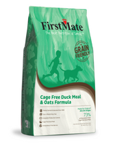 FirstMate | Grain Friendly | Cage Free Duck & Oats 25LB