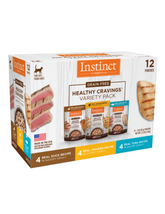 Instinct Cat | Healthy Cravings Pouches | Variety Pack 24/3OZ