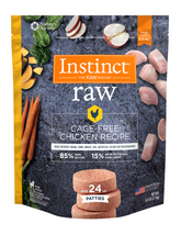 Instinct | RAW | Cage Free Chicken Patties 6LB