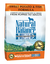 Natural Balance | LID | Fish & Sweet Potato