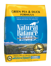 Natural Balance Cat | LID | Duck & Green Pea 10LB