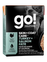 Go! | Skin & Coat | Turkey & Salmon Pate 12/12.5OZ