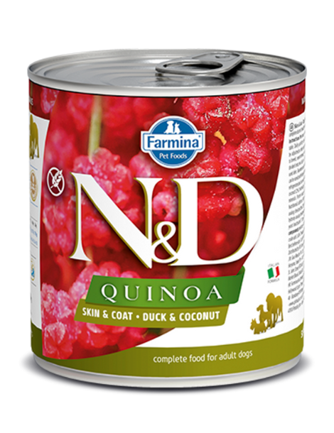 FARMINA | N&D Quinoa | Skin & Coat | Duck and Coconut