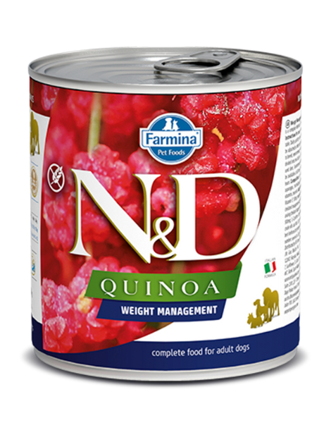FARMINA | N&D Quinoa | Weight Management | Lamb