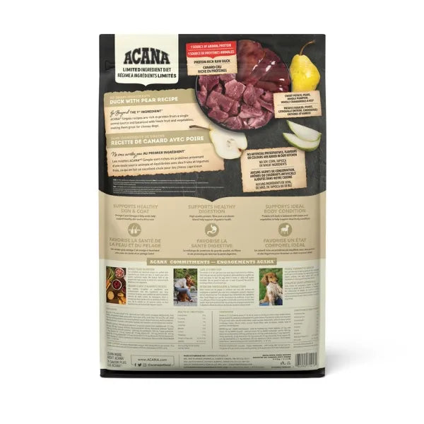 ACANA | LID | Duck With Pear Recipe