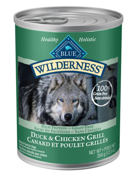 Blue | Wilderness | Duck & Chicken 12/12.5OZ