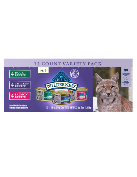 Blue Cat | Wilderness | Adult | Variety Pack 24/3OZ