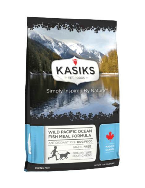 Kasiks | Grain Free | Wild Pacific Ocean Fish 25LB
