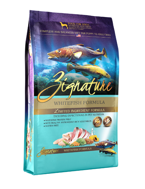 Zignature | Dog GF | Whitefish 25LB