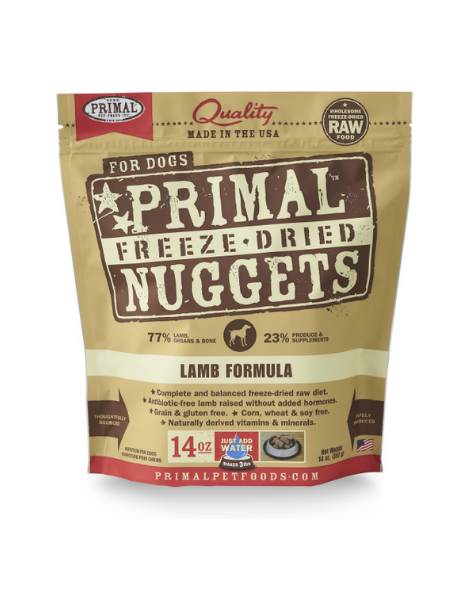Primal | Freeze Dried | Lamb 28OZ