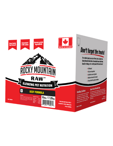Rocky Mountain Raw | Beef Formula 16LB