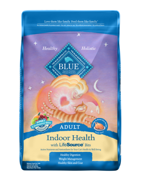 Blue Cat | Indoor Health | Adult | Chicken & Brown Rice