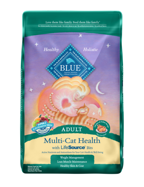 Blue Cat | Multi-Cat | Adult | Chicken