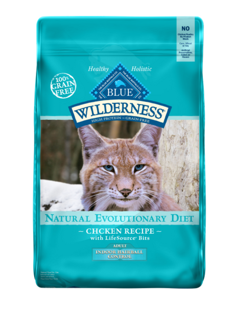 Blue Cat | Wilderness | GF | Indoor Hairball | Chicken