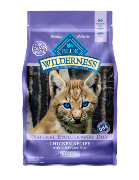 Blue Cat | Wilderness | GF | Kitten | Chicken 5LB