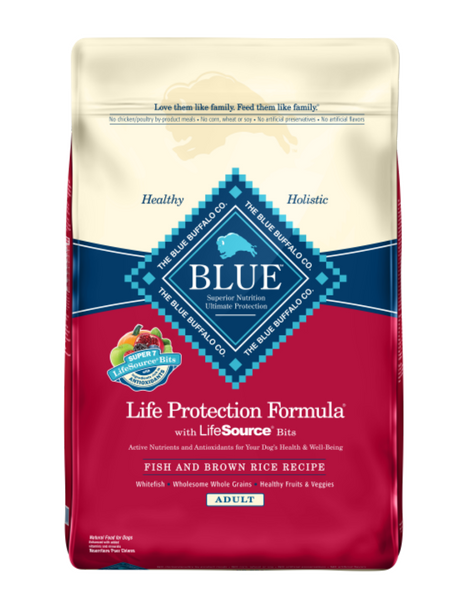 Blue | LPF | Adult Fish & Brown Rice 26LB