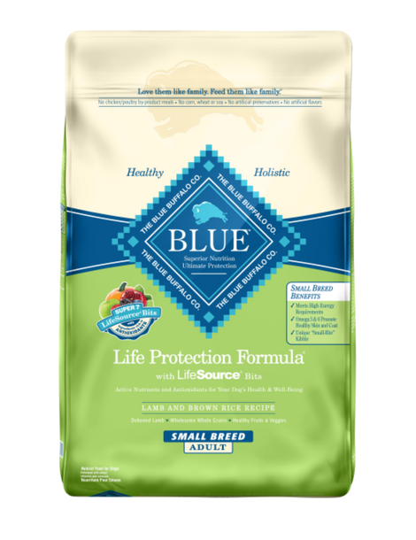 Blue | LPF | Small Breed Lamb & Brown Rice 15LB