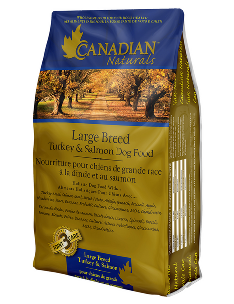 Canadian Naturals | Turkey & Salmon Large Breed 30LB