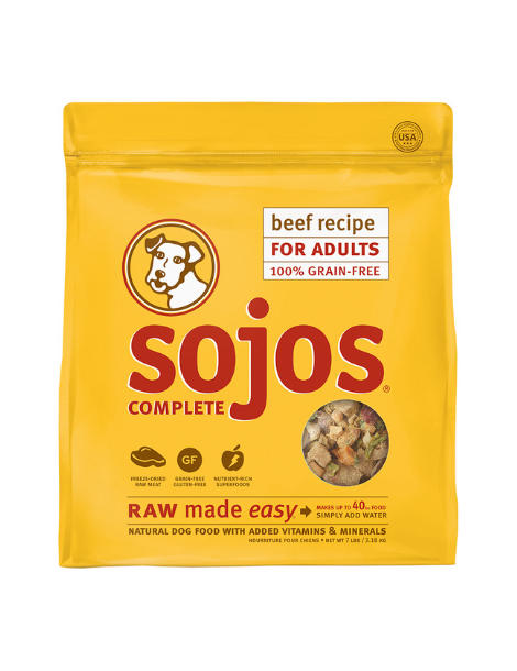 Sojos | Freeze Dried Beef Recipe 7LB