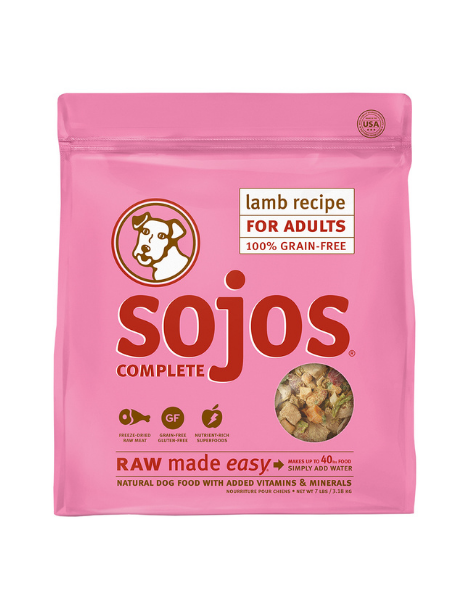 Sojos | Freeze Dried Lamb Recipe 7LB