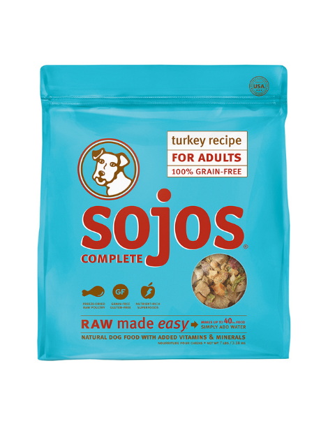 Sojos | Freeze Dried Turkey Recipe 7LB