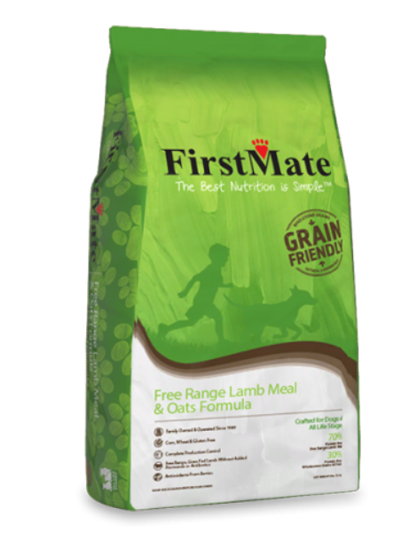 FirstMate | Grain Friendly | Free Range Lamb & Oats 25LB