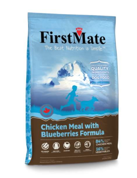 FirstMate | LID | Grain Free | Chicken with Blueberries 25LB