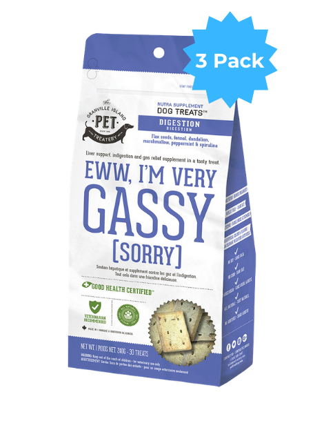 Granville Island Pet Treatery | Gassy 240G (3 Pack)