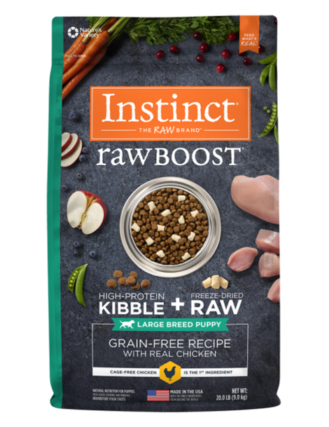 Instinct | Raw Boost | Puppy Large Breed Chicken 20LB