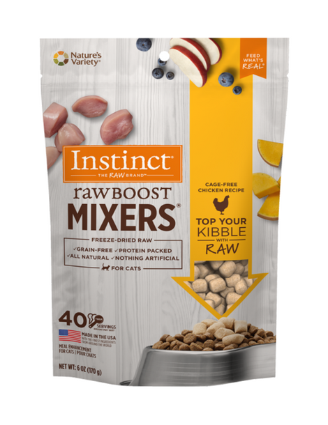 Instinct Cat | Raw Boost MIXERS | Chicken 12OZ