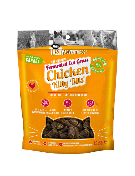 Jays Tasty Adventures | Cat | Kitty Bits | Chicken 12/60GM