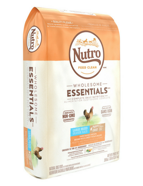 Nutro | Essentials | Large Breed Chicken, Rice & Sweet Potato 30LB