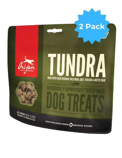 ORIJEN | Freeze-Dried Treats | Tundra (2 Pack)