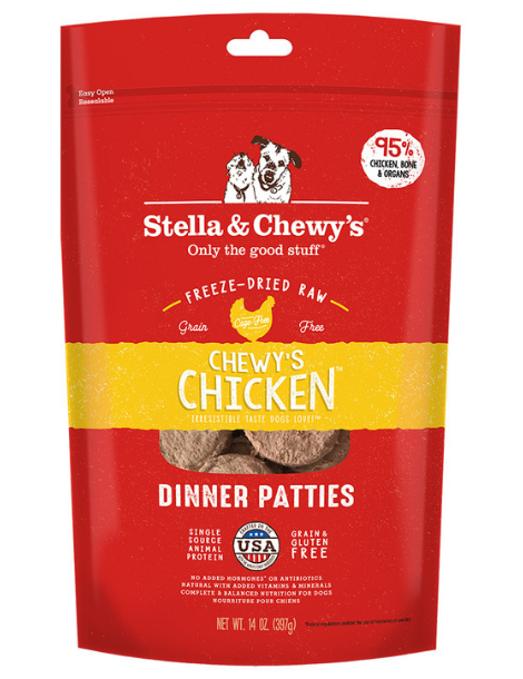 Stella & Chewy's | Freeze Dried Dinner Patties | Chewy's Chicken