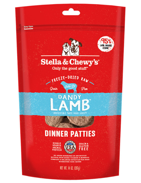 Stella & Chewy's | Freeze Dried Dinner Patties | Dandy Lamb