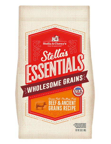 Stella & Chewy's | Essentials | Grass Fed Beef & Ancient Grains 25lb