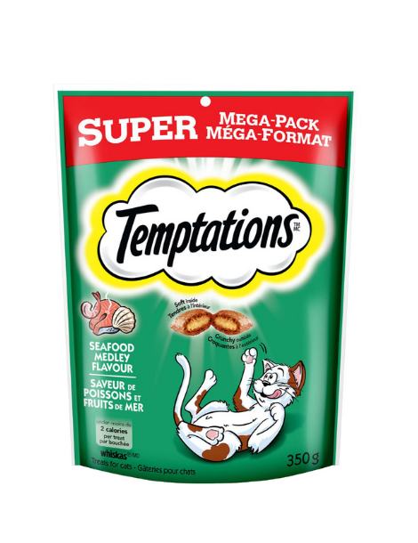 Temptations | Cat | Mega Packs | Seafood 5/350GM