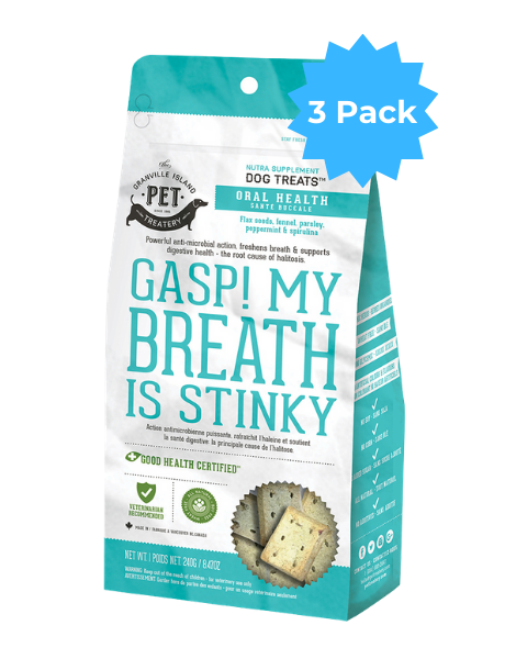 Granville Island Pet Treatery | Breath 240G (3 Pack)